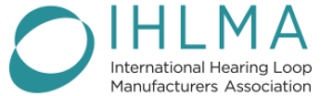 IHLMA logo: International Hearing Loop Manufacturers Association