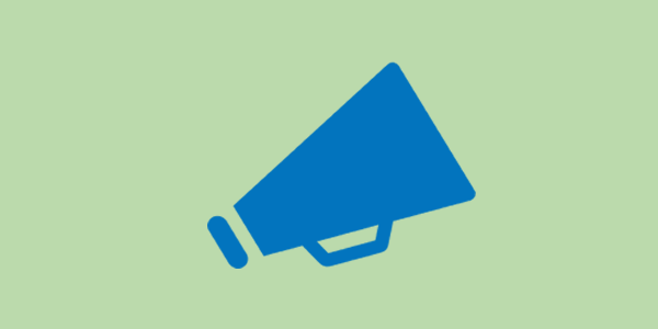 an icon of a megaphone
