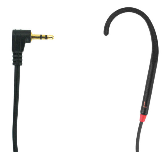 Geemarc ear hook and 3.5mm jack