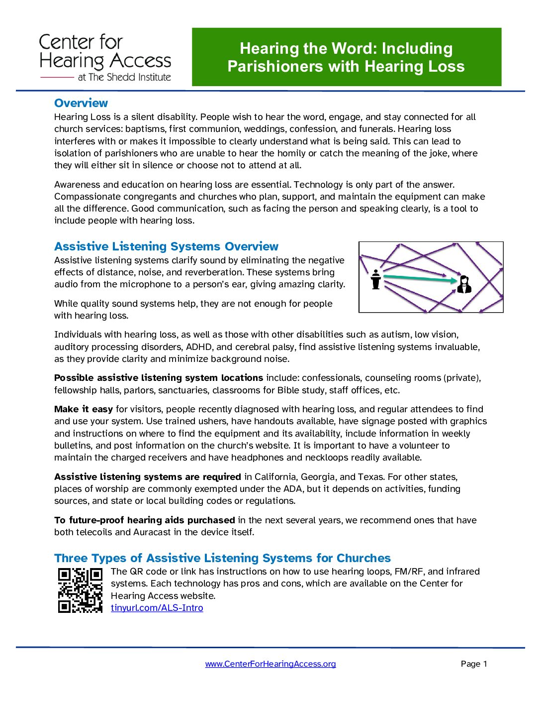 Hearing the Word Including Parishioners with Hearing Loss