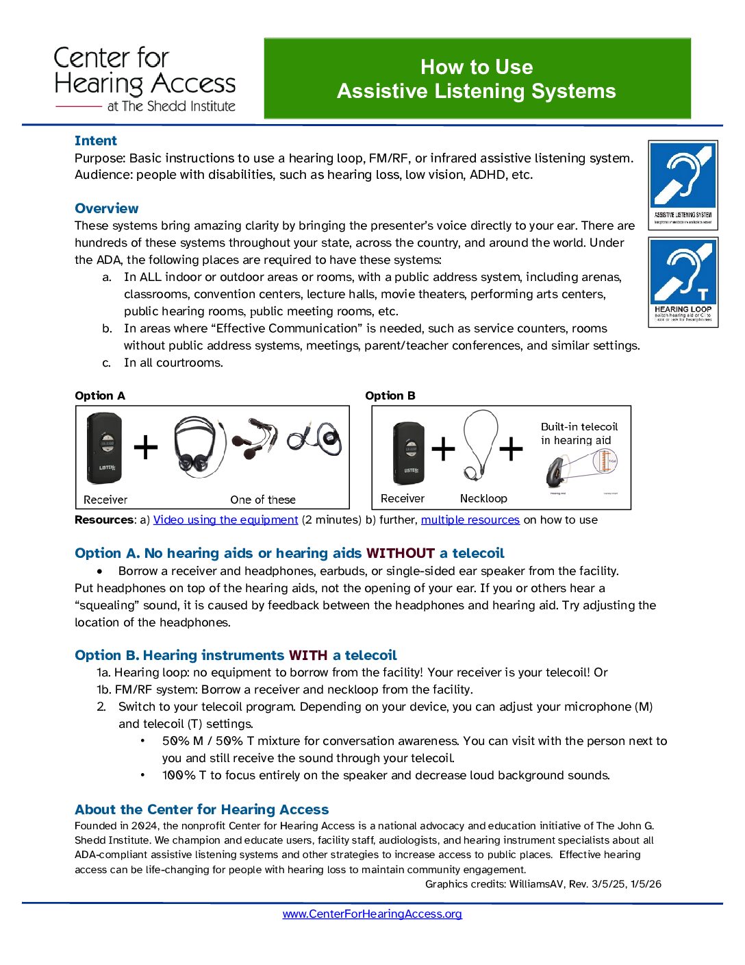 How to Use Assistive Listening Systems