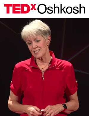 TEDxOshkosh and photo of Juliëtte Sterkens