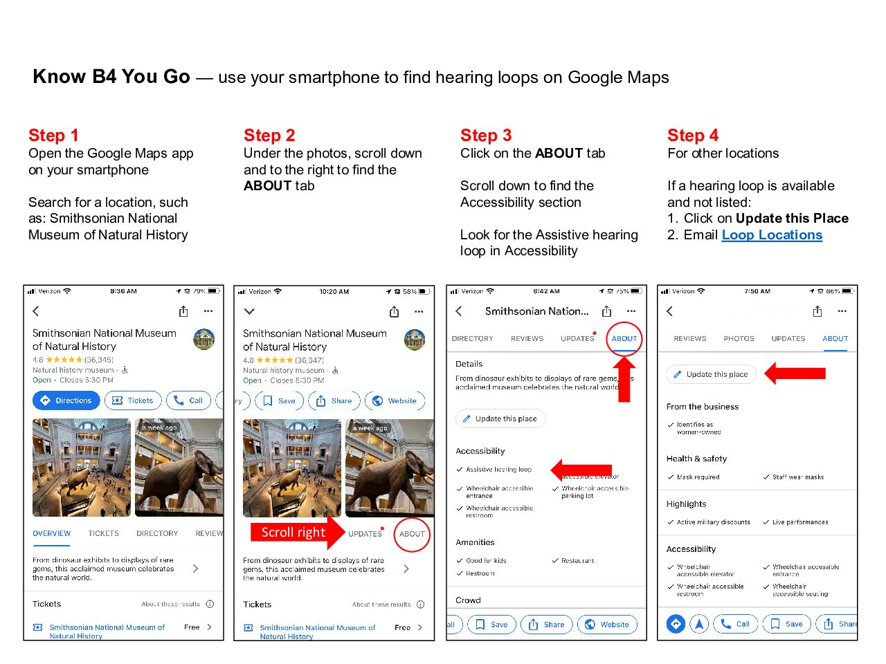 Use Your Smartphone to Find Hearing Accessibility on Google Maps