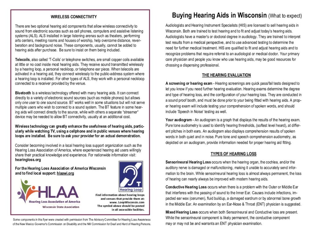 Buying Hearing Aids in Wisconsin (What to expect)