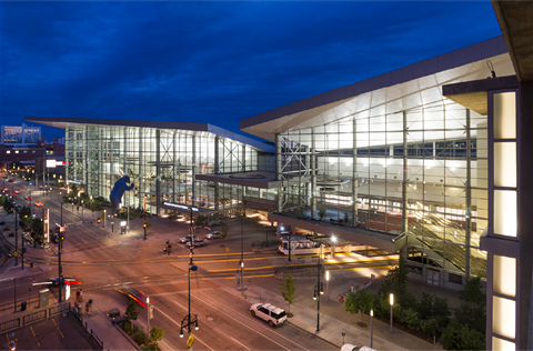 Colorado convention center outside